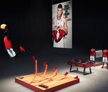 耐克實體店產品效果圖展示