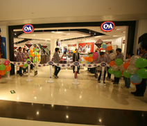 亞克力制品合作客戶C&A夢之龍店開張大吉！