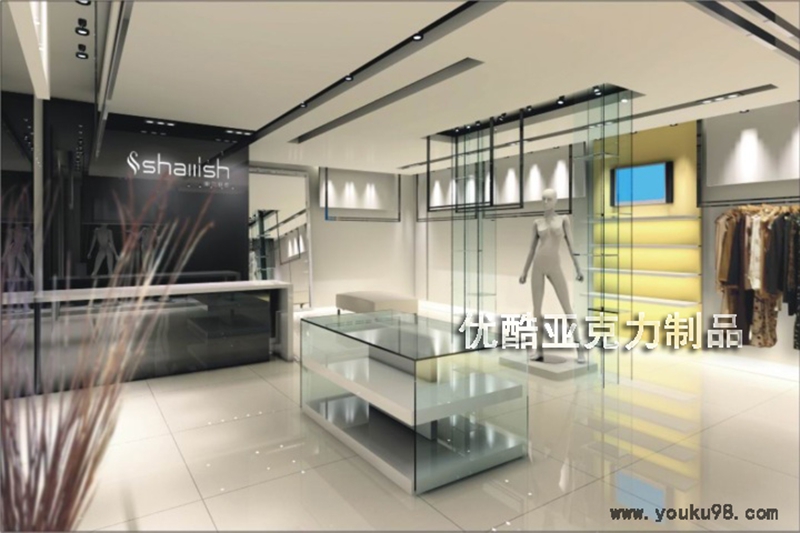 服裝專賣店道具裝修