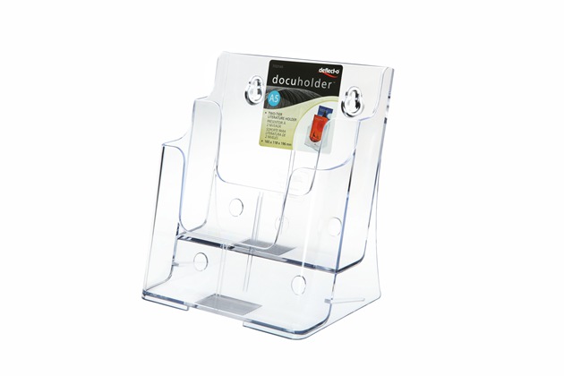 A5雙層有機玻璃資料架77221AS