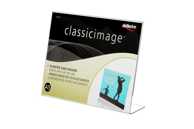 A5有機玻璃制品臺牌47511